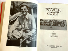 Load image into Gallery viewer, Power Golf by Ben Hogan - Signed by Ben Hogan
